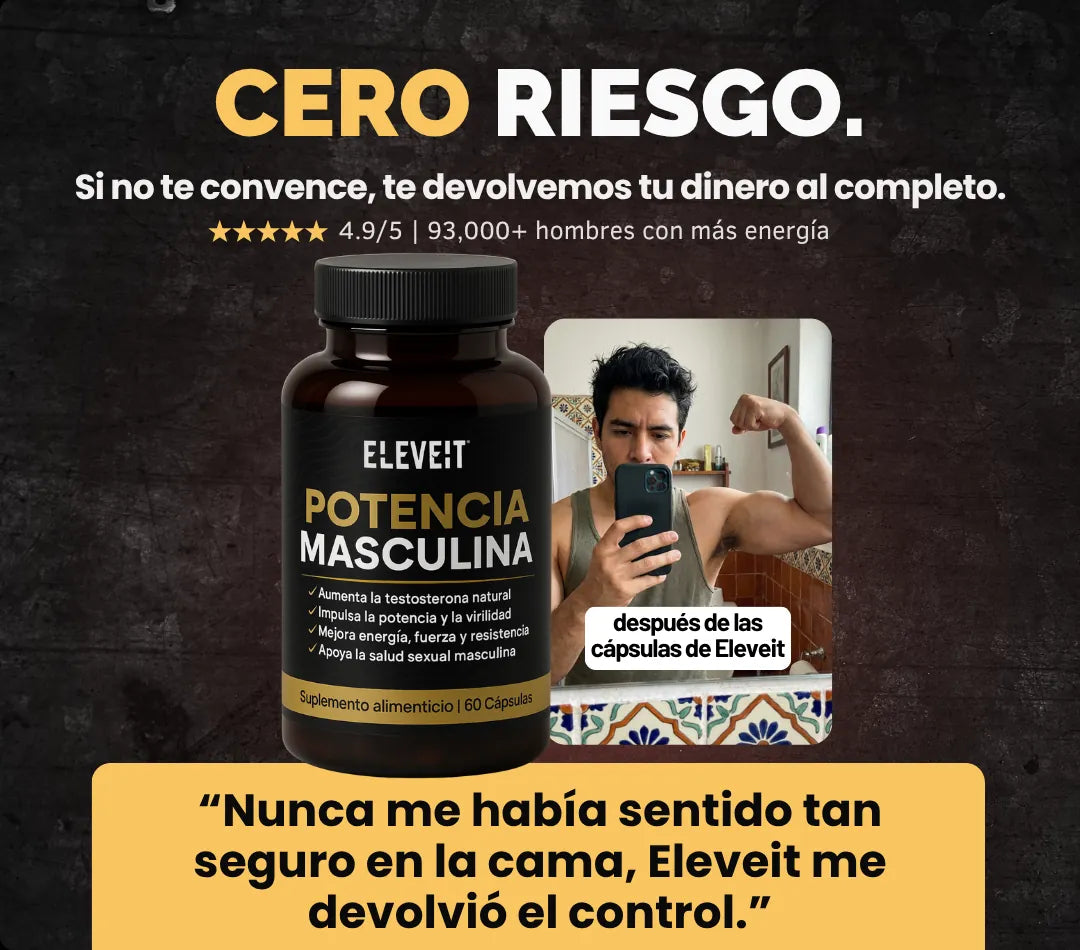 Cápsulas - Potencia Masculina