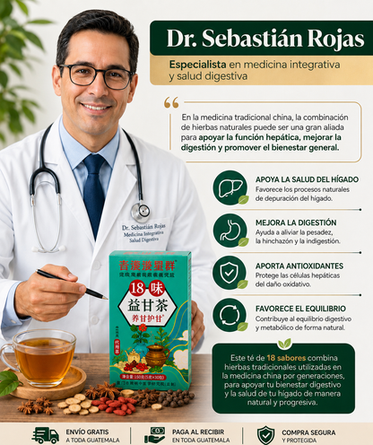 TÉ YIGAN CHINO X30 —Tu Bienestar para Sentirte Ligero y Saludable