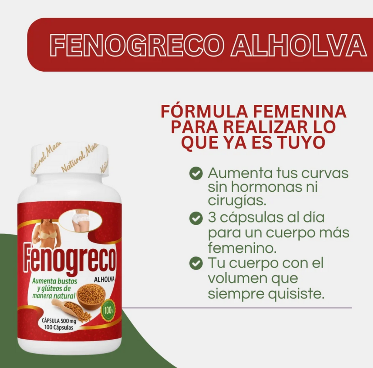 Fenogreco - Curvas más definidas