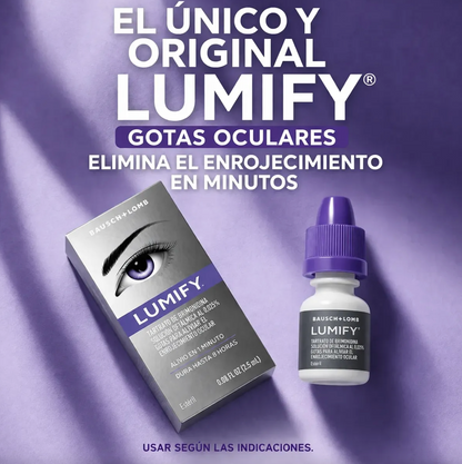 LUMIIFY - Elimina el enrojecimento en minutos