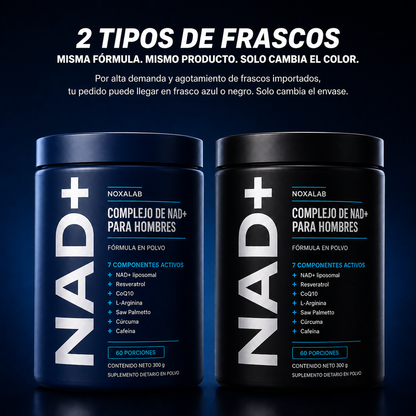 NoxaLab® Complejo de NAD+ 7 en 1 en Polvo