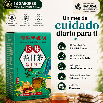 TÉ YIGAN CHINO X30 —Tu Bienestar para Sentirte Ligero y Saludable