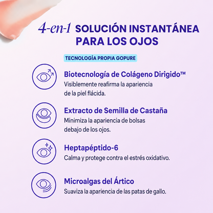 Gel de Ojos con Efecto Rejuvenecedor Instantáneo - #1 más viral en TikTok